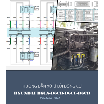 Hướng dẫn xử lí lỗi động cơ HYUNDAI D6CA-D6CB-D6CC-D6CD hộp 3 giắc tập 2